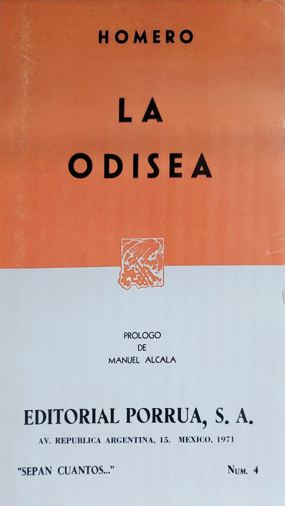 LA ODISEA  # 4 - HOMERO