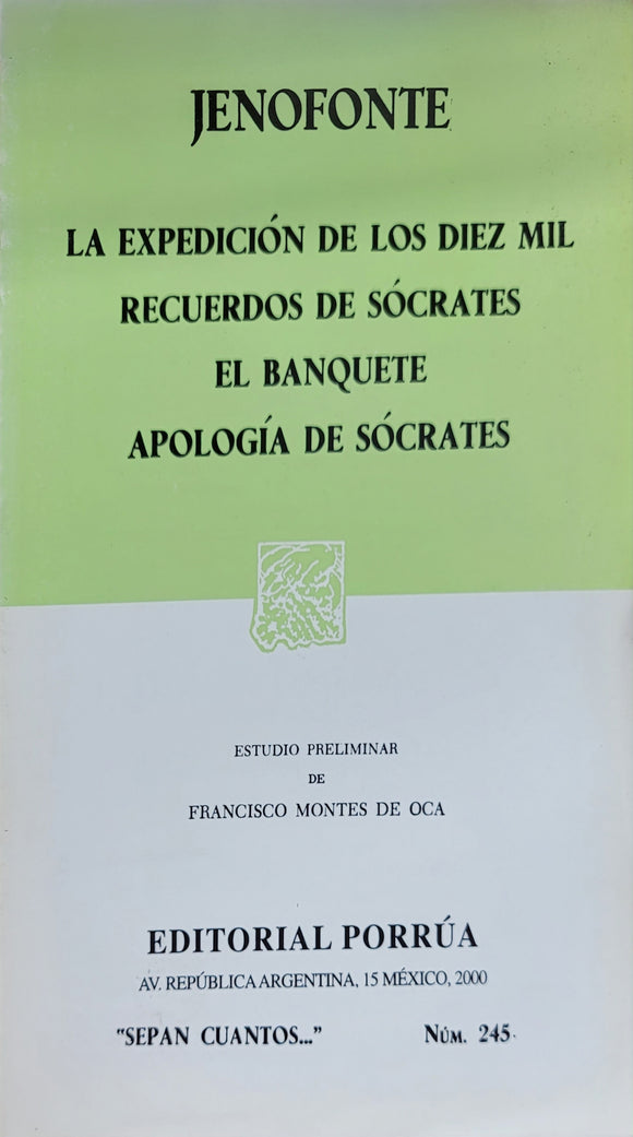 APOLOGIA DE SOCRATES # 245
