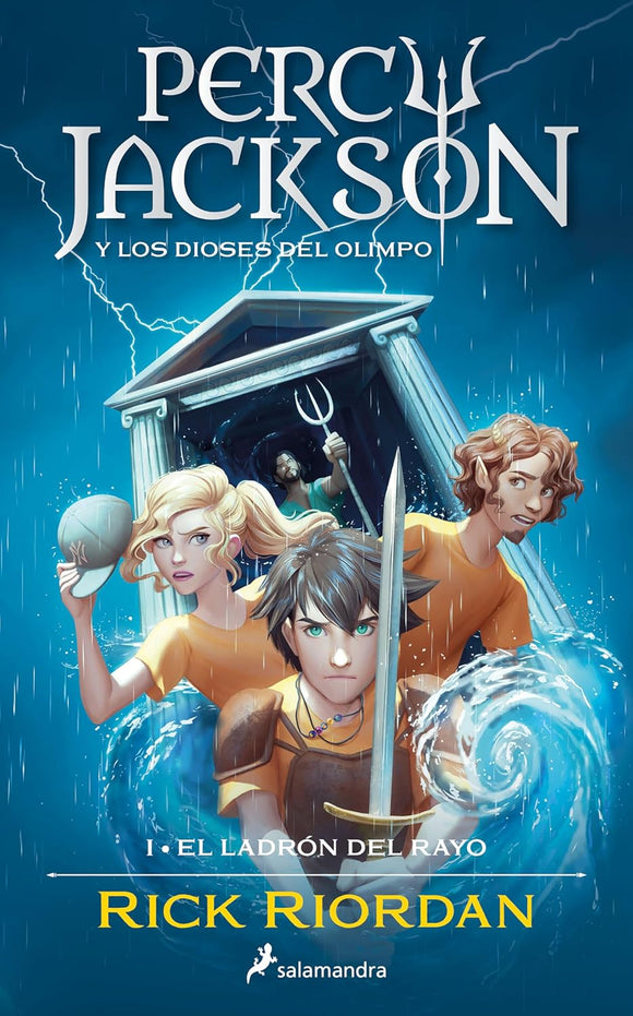 PERCY JACKSON Y LOS DIOSES DEL OLIMPO EL LADRON DEL RAYO - RICK RIORDAN