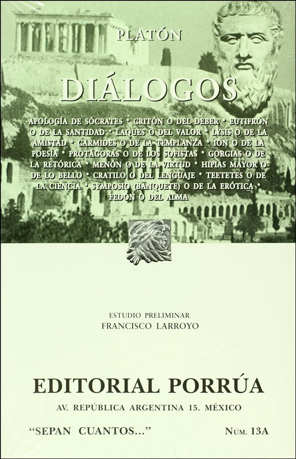 DIALOGOS - PLATON # 13A Y 13B