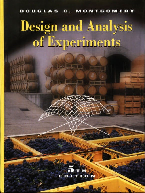 DESIGN AND ANAYLSIS OF EXPERIMENTS