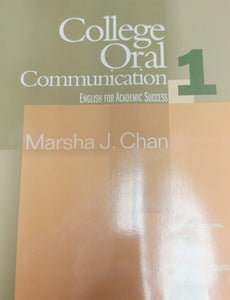 COLLEGE ORAL COMMUNICATION 1