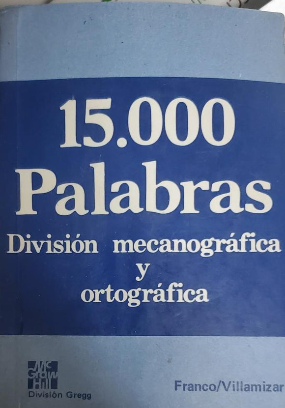 15000 PALABRAS DIVISION MECANO