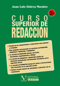 CURSO SUPERIOR DE REDACCION - JUAN LUIS ONIEVA MORALES