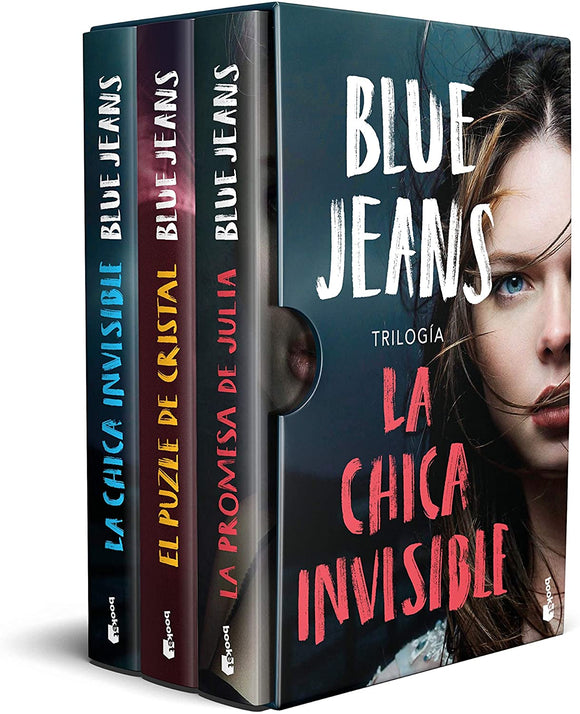 ESTUCHE LA CHICA INVISIBLE - BLUE JEANS