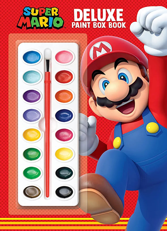 SUPER MARIO DELUXE PAINT BOX BOOK