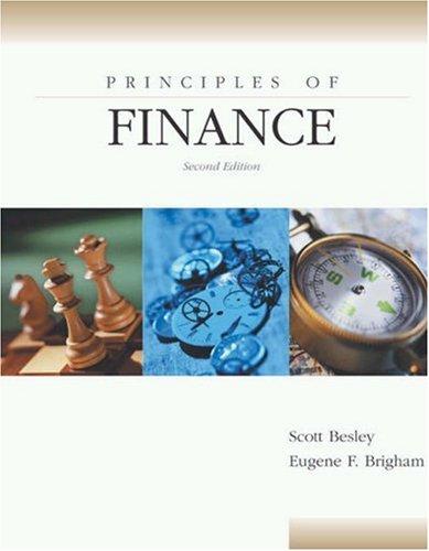 PRINCIPLES OF FINANCE