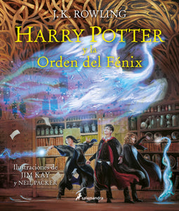 HARRY POTTER Y LA ORDEN DEL FENIX ILUSTRADO - JK ROWLING