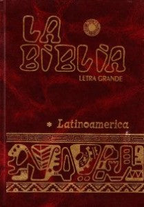 BIBLIA LATINOAMERICANA LETRA GRANDE