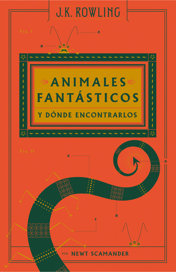 ANIMALES FANTASTICOS Y DONDE ENCONTRARLOS - JK ROWLING